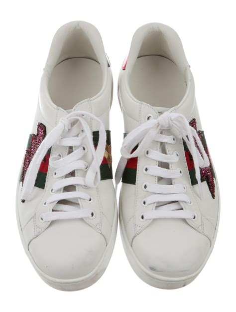 gucci sneakers cane|gucci embroidered sneakers.